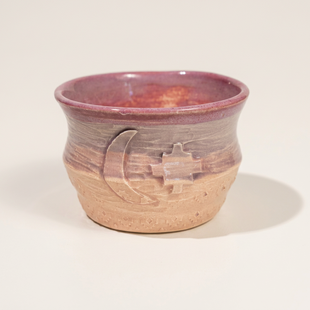 Coffee Cup - White/Pink