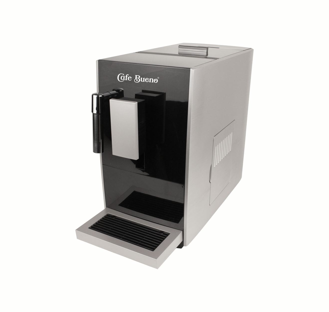 Cafe Bueno CB-2000 Espresso Machine - Cappuccino Machine - Latte Machine - Espresso machine with built-in grinder and steam wand milk frother.