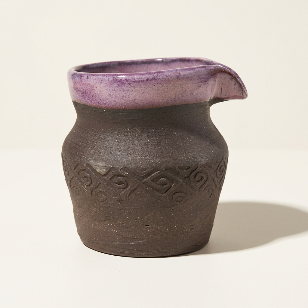 Pour Over Pitcher - Black/Pink