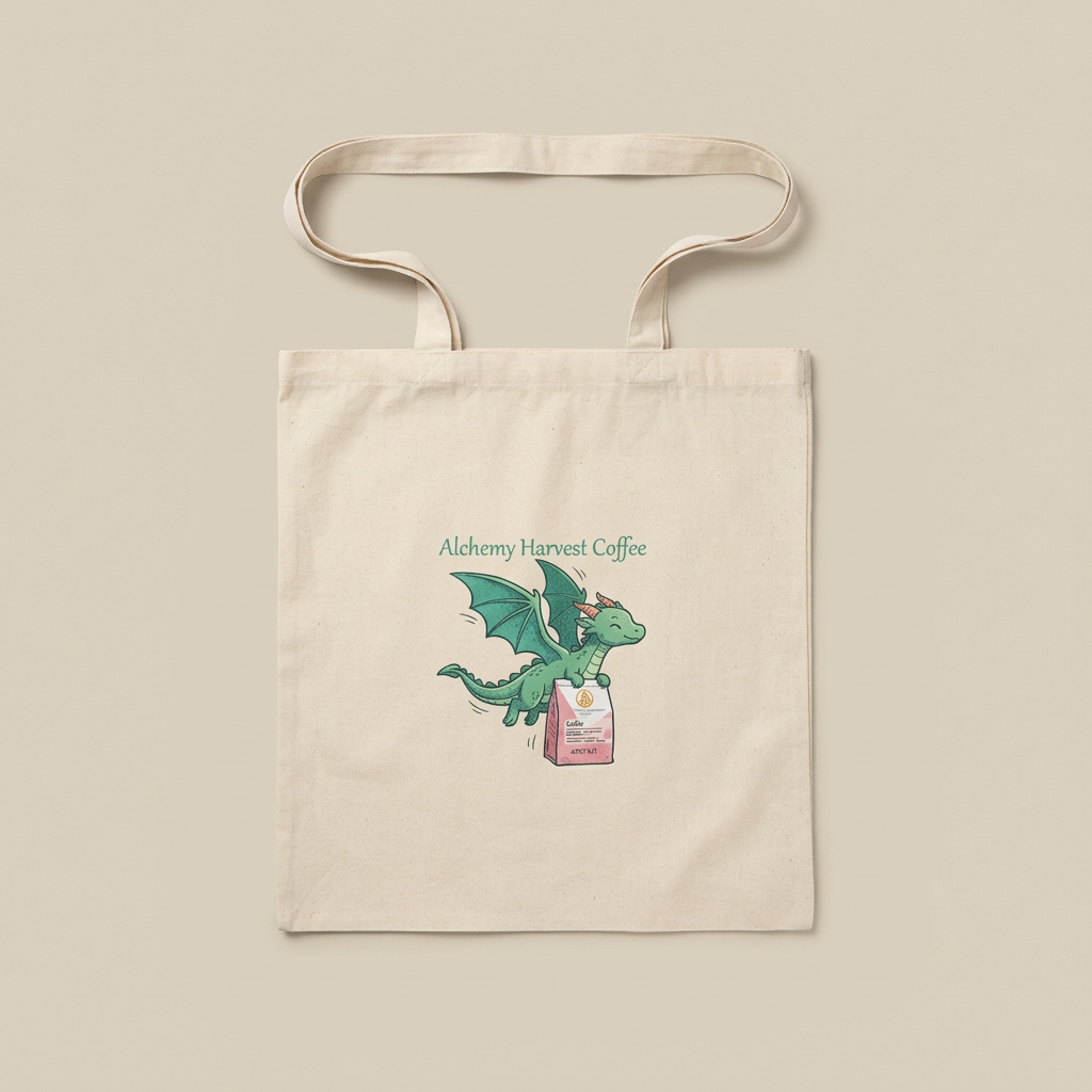 Cotton Tote - Dragon