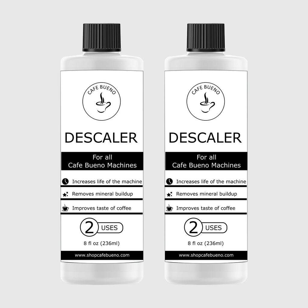 Descaler specifically formulated for all Cafe Bueno coffee and latte machines.  Keep your coffee tasting its best with our cleaning products. 