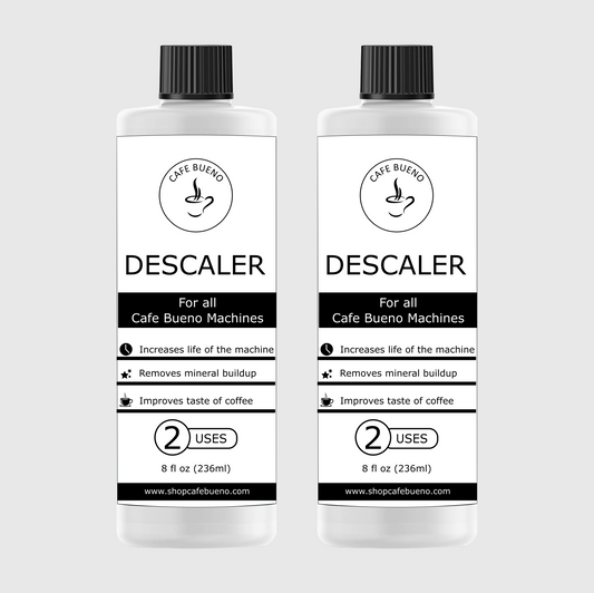 Descaler specifically formulated for all Cafe Bueno coffee and latte machines.  Keep your coffee tasting its best with our cleaning products. 