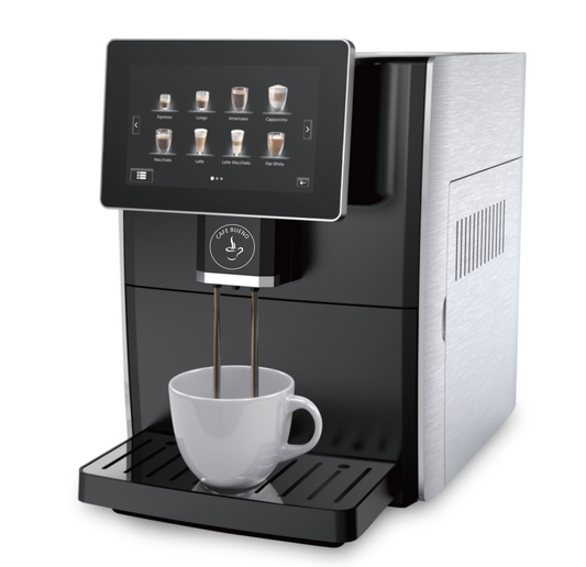 Cafe Bueno Super Automatic Espresso & Coffee Machine - Durable Automatic  Espresso Machine With Grinder and Milk Frother- Easy To Use Espresso Coffee